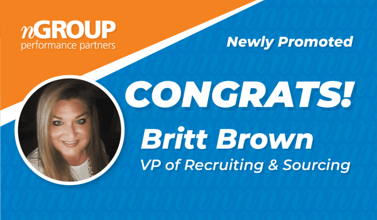 Newly Promoted: Britt Brown Promoted to VP of Recruiting & Sourcing for nGROUP