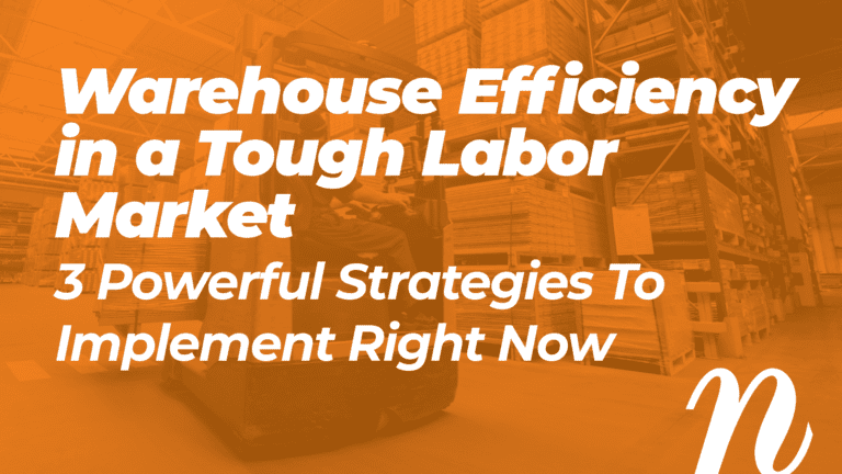 How to Improve Warehouse Efficiency in a Tough Labor Market